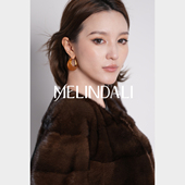 MELINDA LI中古Vintage复古树脂蜂巢异形椭圆celi冷淡风秀场耳环