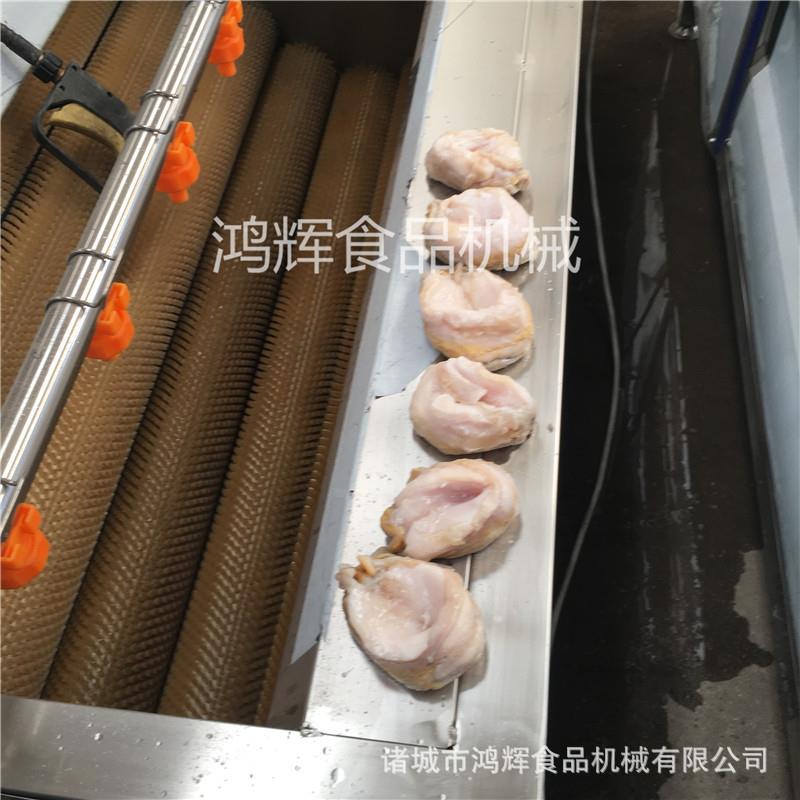 鸿辉专业毛刷清洗机直销各种型号洗菜机全自动去皮清洗机