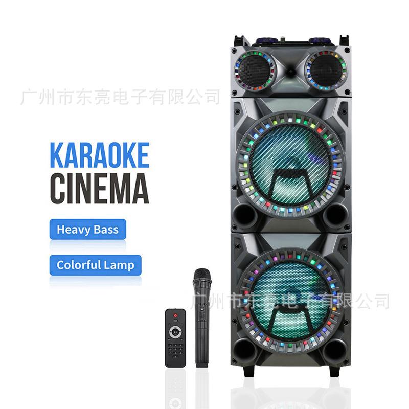 爆款双12寸专业舞台音频音响户外婚庆音箱重低音大音量环绕声震撼