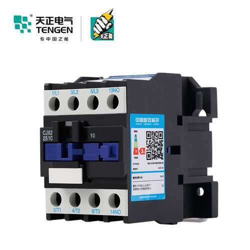 TENGEN天正电气CJX2-2510交流接触器2501三相220v 380V110V36V24v