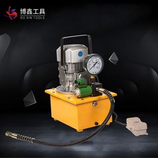 液压电动泵 大油量不耗油脚踏式 液压泵ZCB 700D小型电动液压泵