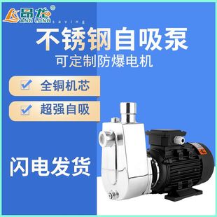ZBFS耐高温静音增压泵 微型化工泵 抽酒抽饮料抽豆浆水泵 自吸式