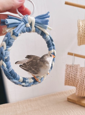 小鸟「心愿」秋千吊环｜原创手作｜小鸟秋千 · 一期一会