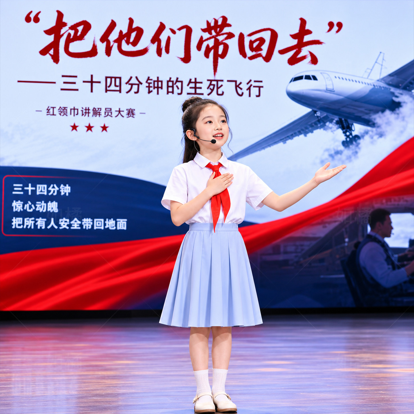 国庆儿童爱合唱朗诵比赛演