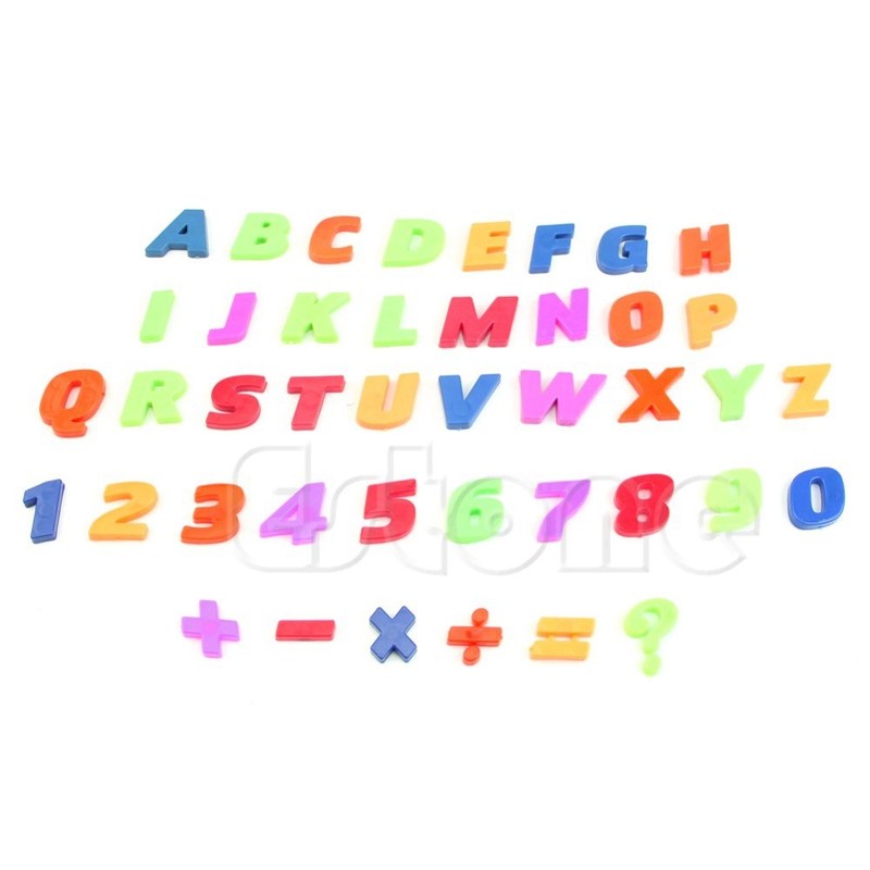 42pcs/set Magnets Teaching Alphabet Colorful Magnetic Fridge