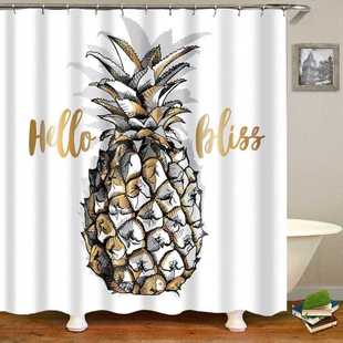 Ethnic Decor Shower Curtain By Boho Pattern With Floral And