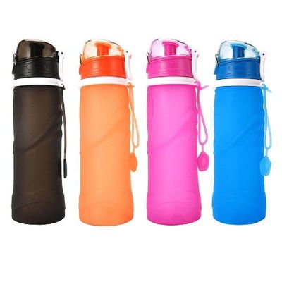 Silicone Water Bottle Collapsible Sport Portable Cup
