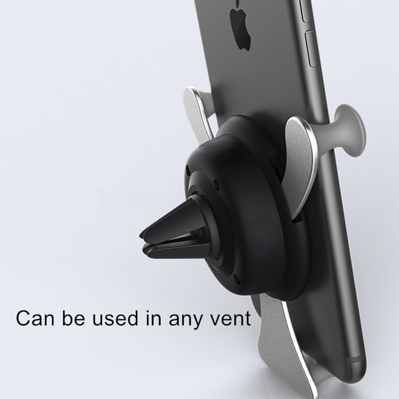 Holder Phone In Car Mobile Gravity Air Vent Monut Smile Fac