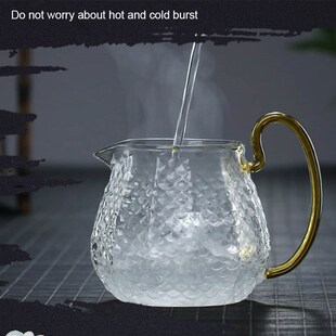 Glass Teapot Cup Set Heat Resistant Glass Teapot With Tea In