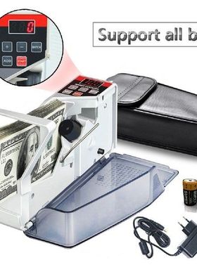 Money Counter Handy Money Counter for Most Currency Note Bil