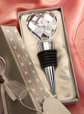 Wine Stopper Crystal Wine Champagne Bottle Stopper Vacuum Se
