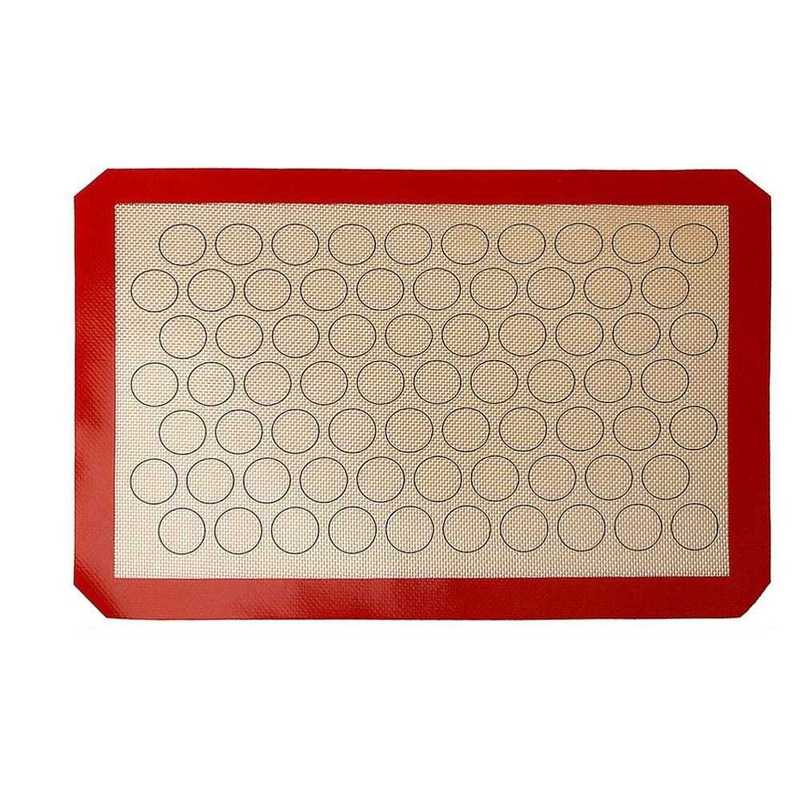 Silicone Macaron Baking Mat - for Bake Pans - Macaroon/Pastr
