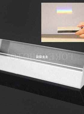 Useful Optical Glass Triangular Refraction Prism Physics Te