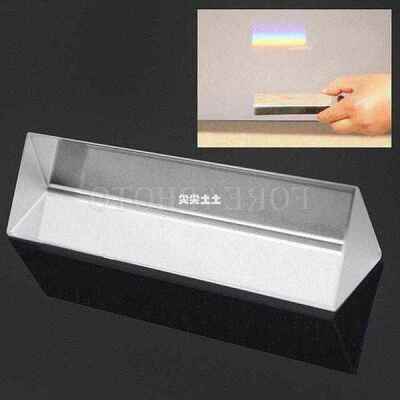Useful Optical Glass Triangular Refraction Prism Physics Te