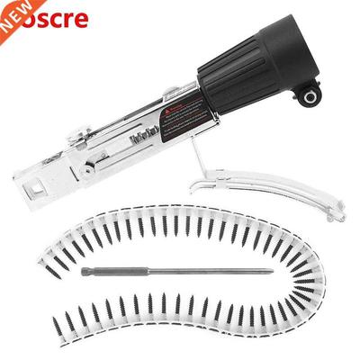 Riveter Automatic Chain Nail Machine Electric Drill Accessor