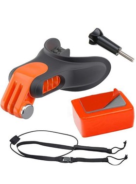 Go Pro Accessories Mouth Mount Set Surf Snowboard Braces Con