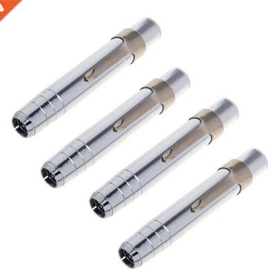 4 PCS Silver Aluminum Alloy Chalk Keeper Holder