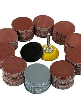 Hot 300PCS Sanding Discs Pads Mixed Orbital Sander Hook