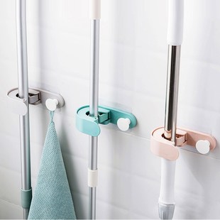 Brush Organizer-Holder Hook Bath-Accessory Wall-Mounted Broo