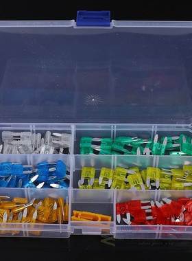 120pcs/Lot Mini Blade Fuse Assortment Set Auto Car Motorcycl