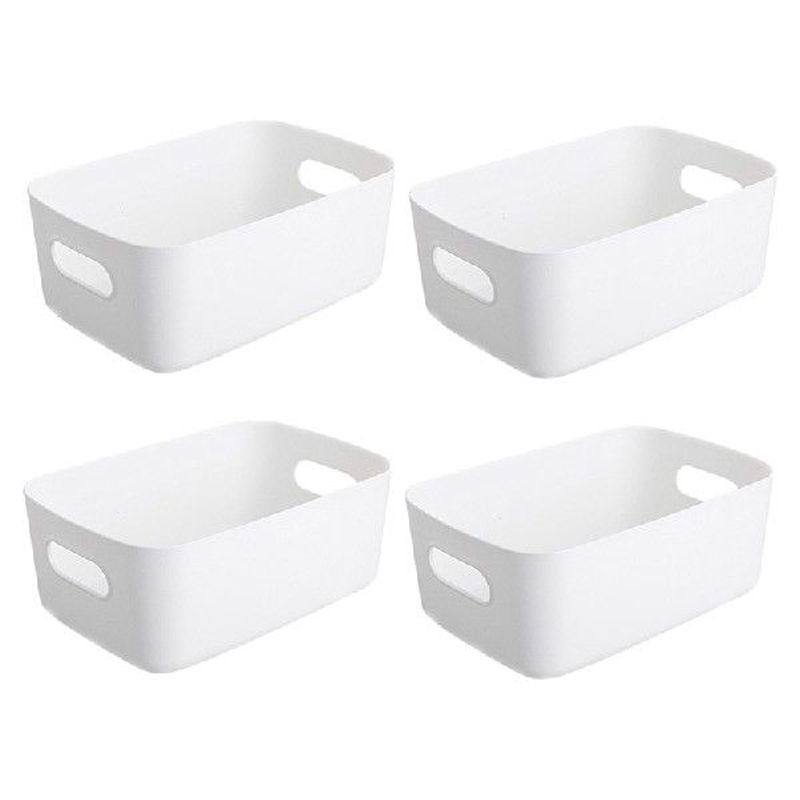 japanese desktop sundries storage basket kitchen plastic