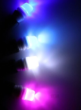 100X T10 W5W 3D LED White Red Blue Lights Car Side direction