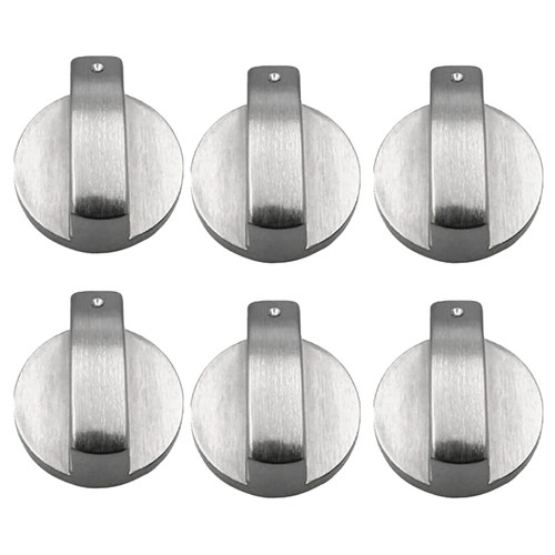 6Pcs Cooker Knobs,6mm Gas Stove Knobs Stove Replacement