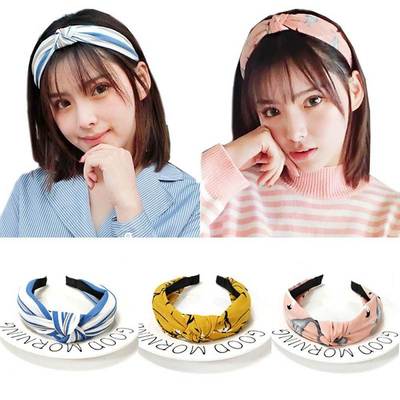 twdvs Top Knot Turban Headband Elastic Hairband Hair Accesso