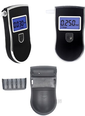 Digital Breath Alcohol Tester Car Breathalyzer Portable Poli