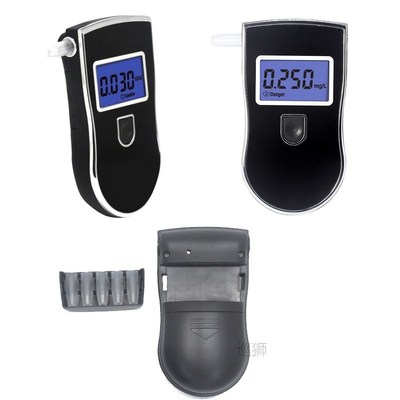 Digital Breath Alcohol Tester Car Breathalyzer Portable Poli