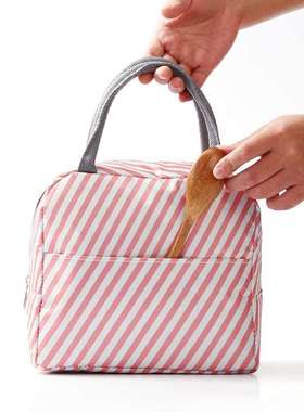 Portable Lunch Bag Ox适用于d Waterproof Thermal Insulated Co