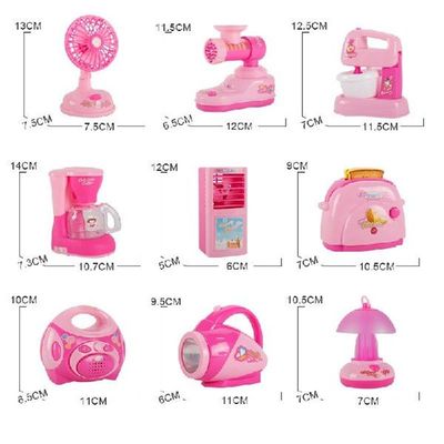 Kitchen Appliances Playset Toys Pretend Children Play Set