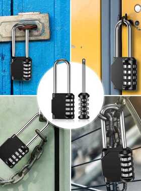 2PCS Dial Digit Padlock Security Alloy Combination Code Numb