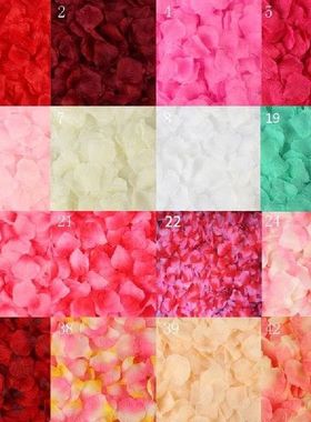 2000 Buah Kelopak Mawar Buatan Pernikahan Petalas