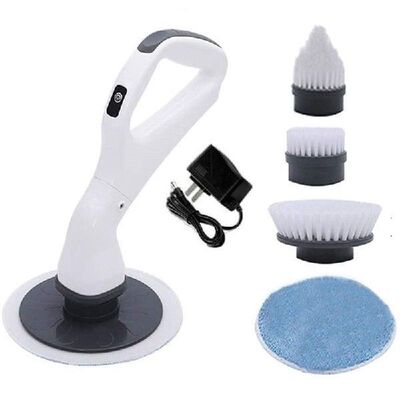 Electric Spin Scrubber, Cordless Cleaning Brush Floor
