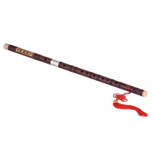 gable Bitter Bamboo Flute Dizi Key of C Traditional Handmad