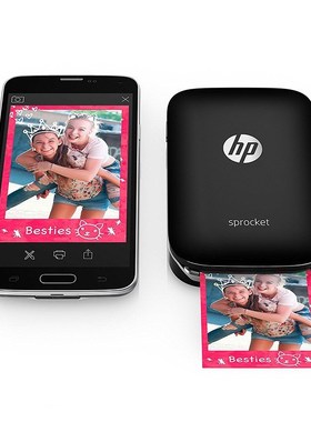 Photo Printer Color HP Plus Sprocket Bluetooth Portable Pock