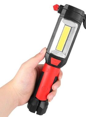 LED COB Flashlight Work Light Handheld Hanging 360 Degree