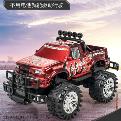 Large size pickup truck, jitter, same live broadcast toy bo