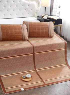 Summer bamboo mats student dormitory sinjgle double foldabl