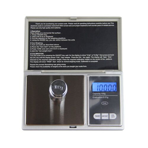 ACCT Mini 100g x 0.01g Digital Pocket Scale Jewelery Laborat