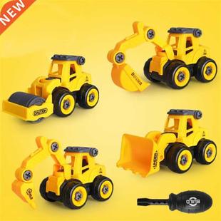 Plastic Vehicle Toys Excava Construction Style Engineering