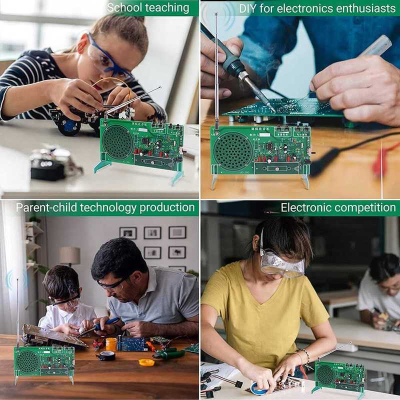 FM Radio DIY Kit RDA5807 FM Radio Receiver 87MHz-108MHz Freq