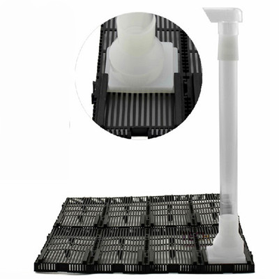 NuoNuoWell 20Pcs 14x7cm Aquarium Undergravel Filter Plate