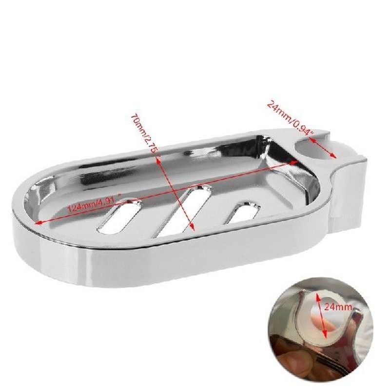 Wall Mounted ABS Soap Box Slide Bar Soap Dish Holder