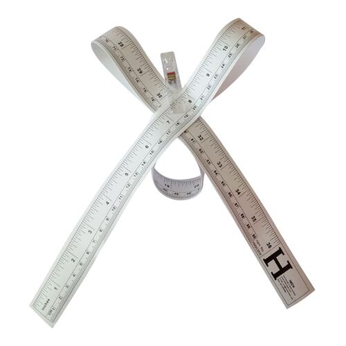 1pcs Centimeter Inch Scale Ruler Stickers 45cm/90cm Self st