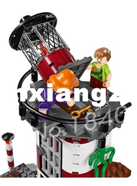 437pcs Haunted Lighthouse 10431 Scooby Doo Dog Model Bricks