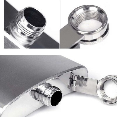 8oz 304 Stainless steel Vodka Cup Whisky Bottle Hip Flask Gi