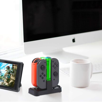 4 in1 Charging Dock For Nintend Switch Joy-con Controller LE