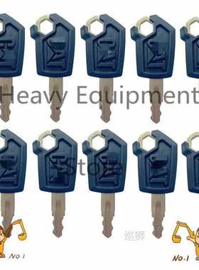 10 PCS Copper Key For erpillar Heavy Equipment Igniti